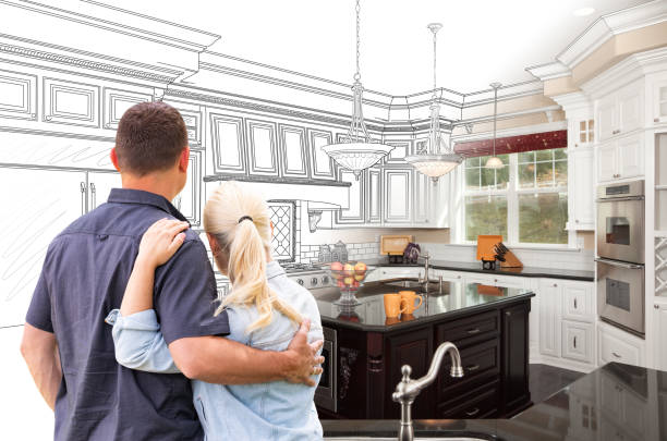 Professional Cabinet Installation technician working in Narberth, PA